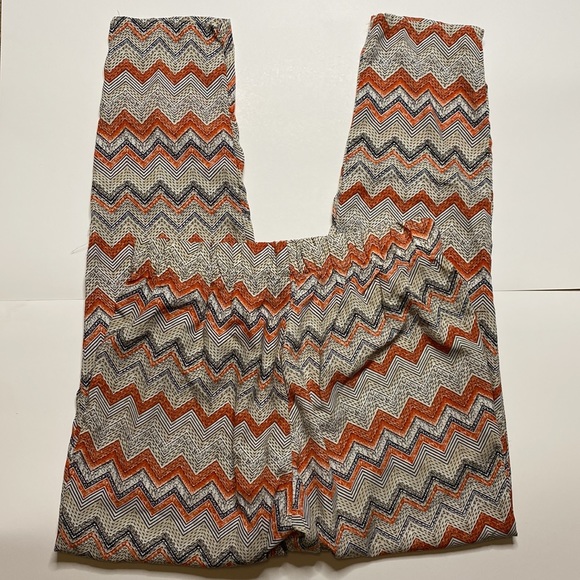 Ambiance Apparel Chevron  Pants Size L - Picture 4 of 5